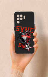 Oppo Reno 5 Lite Uyumlu Sync Die Desenli Silikon Kılıf