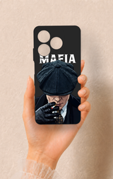 Realme C63 Uyumlu MAFIA Desenli Silikon Kılıf