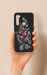 Redmi Note 8 Uyumlu Rubik Küb Desenli Silikon Kılıf