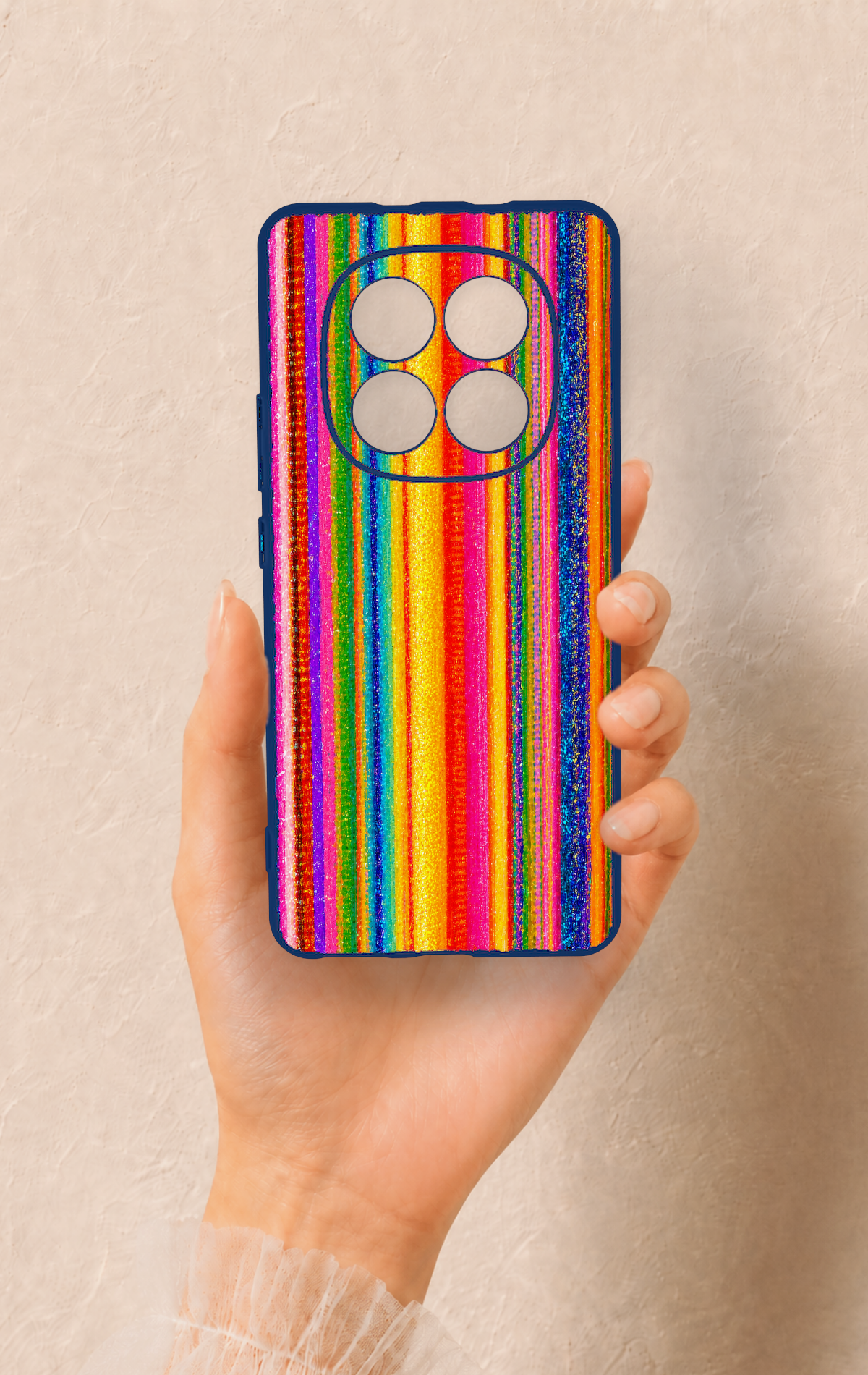 REDMİ NOTE 15 4G Uyumlu Rengarenk Desenli Silikon Kılıf