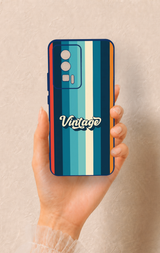 Poco F5 Pro Uyumlu Vintage Desenli Silikon Kılıf
