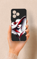 Realme C53 Uyumlu Matmazel Desenli Silikon Kılıf