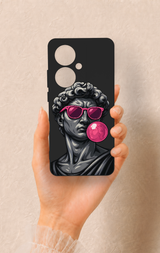 Oppo Reno 11F Uyumlu Pop David Desenli Silikon Kılıf