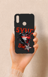 Huawei Y7 2019 Uyumlu Sync Die Desenli Silikon Kılıf