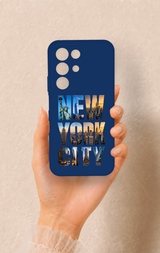 Realme C85 5G Uyumlu New York City Desenli Silikon Kılıf
