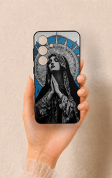 Samsung S24 Uyumlu Rahibe Desenli Silikon Kılıf