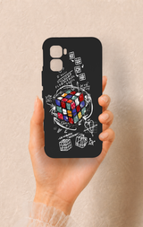 İnfinix GT 50 Pro Uyumlu Rubik Küb Desenli Silikon Kılıf