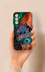 Samsung A15 Uyumlu Amazon Kaplan Desenli Silikon Kılıf
