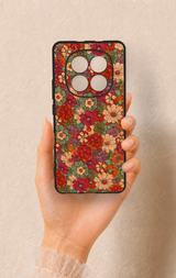 REDMİ NOTE 15 4G Uyumlu Pastel Çiçek Bahçesi Desenli Silikon Kılıf