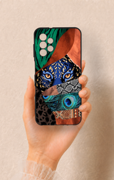 Samsung A13 Uyumlu Amazon Kaplan Desenli Silikon Kılıf