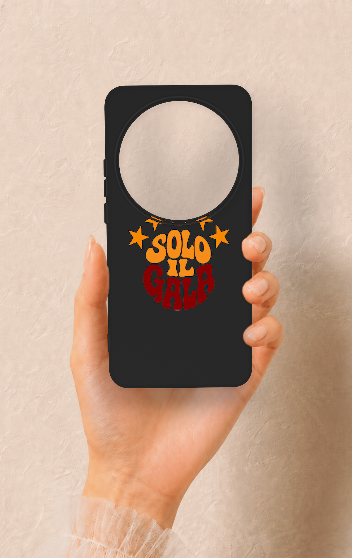Xiaomi Mi 15 Ultra Uyumlu Solo IL Gala Desenli Silikon Kılıf