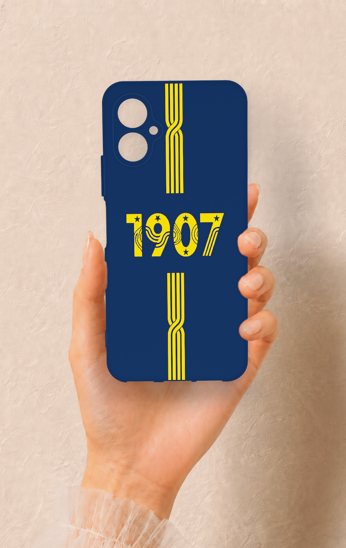 Omix X5 Uyumlu 1907 Kemer Desenli Silikon Kılıf
