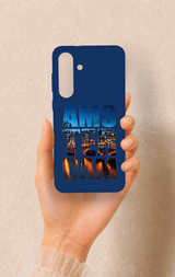 Samsung S25Fe Uyumlu Amsterdam Desenli Silikon Kılıf