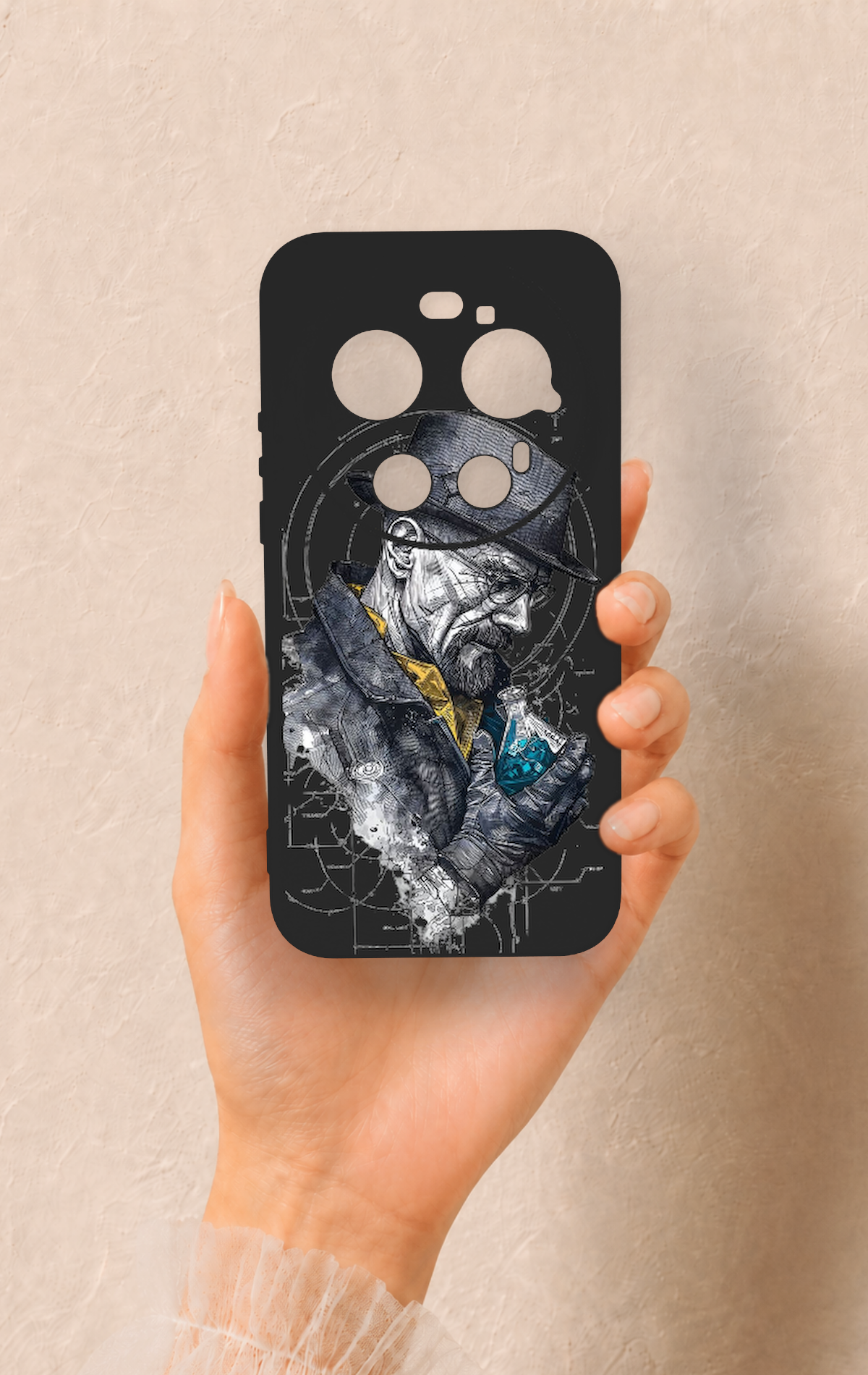 Xiaomi Mi 17 Ultra Uyumlu Walter White Desenli Silikon Kılıf