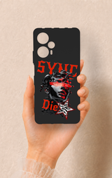 Poco F5 Uyumlu Sync Die Desenli Silikon Kılıf