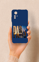 Redmi Note 12S Uyumlu Paris Desenli Silikon Kılıf