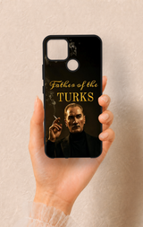 Realme C25 Uyumlu Father Of The Turks Desenli Silikon Kılıf