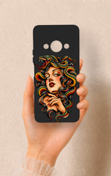 Redmi A3 Uyumlu Medusa Desenli Silikon Kılıf