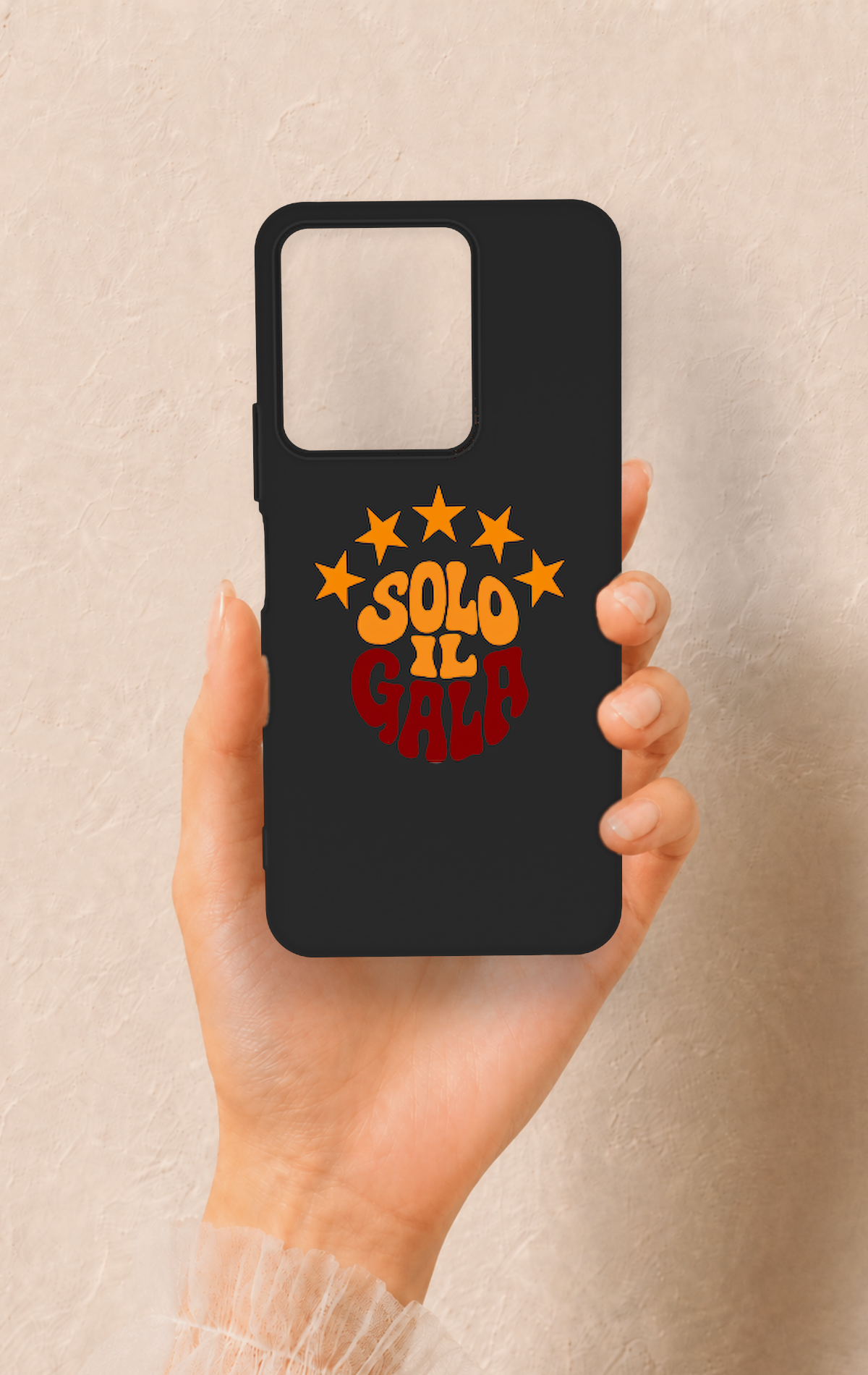 Vivo Y35 Uyumlu Solo IL Gala Desenli Silikon Kılıf
