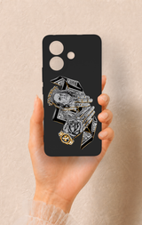 Vivo V60 Lite Uyumlu Self Made Desenli Silikon Kılıf