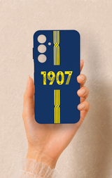 Samsung A55 Uyumlu 1907 Kemer Desenli Silikon Kılıf