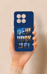 Poco X6 Pro Uyumlu New York City Desenli Silikon Kılıf