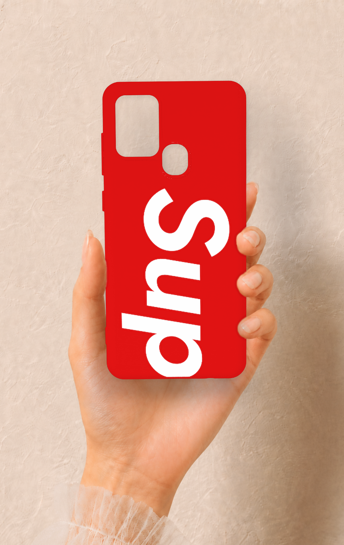 Samsung A21S Uyumlu Sup Desenli Silikon Kılıf