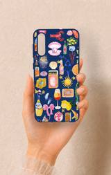Samsung A50 Uyumlu Summer Desenli Silikon Kılıf