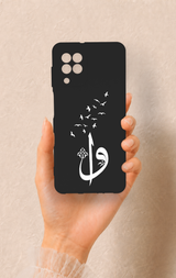 Samsung A22 Uyumlu Elif Vav Desenli Silikon Kılıf