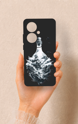 Oppo Reno 11F Uyumlu Secret Sea Desenli Silikon Kılıf