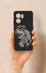 Oppo Reno 13F Uyumlu Self Made Desenli Silikon Kılıf