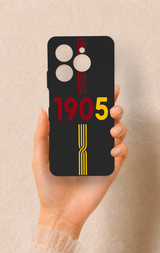 Tecno Spark 20 Pro Uyumlu 1905 Kemer Desenli Silikon Kılıf