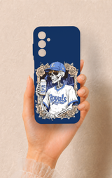 Samsung M14 Uyumlu Royals Desenli Silikon Kılıf