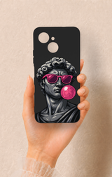 Tecno Spark 40C Uyumlu Pop David Desenli Silikon Kılıf