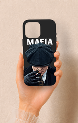 iPhone 16 Pro Max Uyumlu MAFIA Desenli Silikon Kılıf