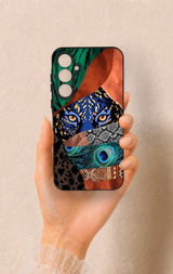 Samsung A35 Uyumlu Amazon Kaplan Desenli Silikon Kılıf