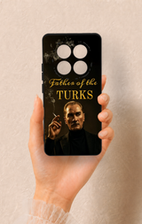 Redmi Note 14 Pro 5G Uyumlu Father Of The Turks Desenli Silikon Kılıf