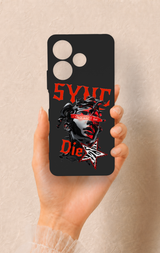 Redmi 13 4G Uyumlu Sync Die Desenli Silikon Kılıf