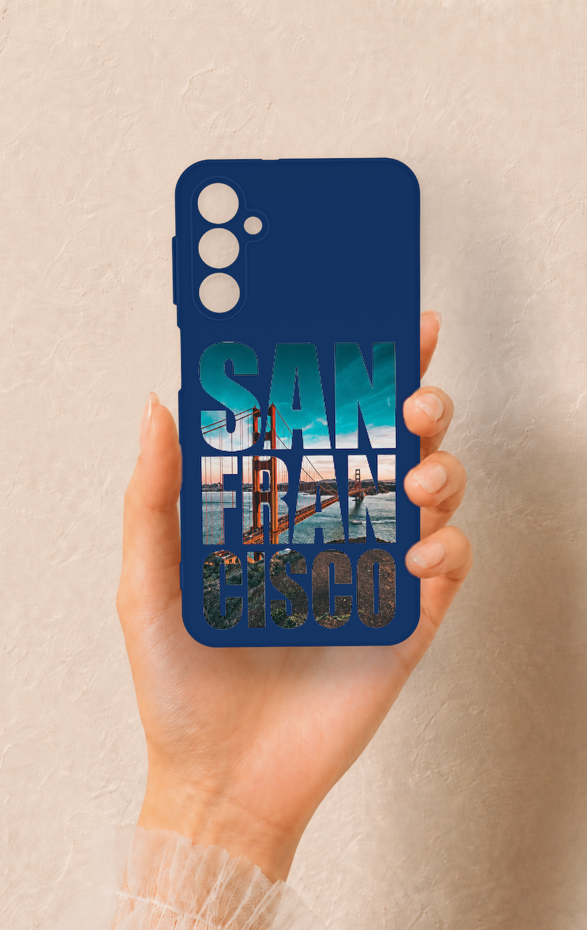 Samsung A24 Uyumlu San Francisco Desenli Silikon Kılıf