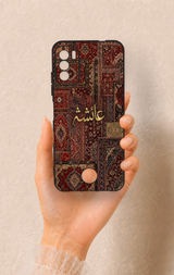 Reeder S19 Max Pro S Uyumlu Vintage Halı Desenli Silikon Kılıf