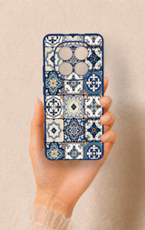 REDMİ NOTE 15 4G Uyumlu Mozaik Çini Desenli Silikon Kılıf
