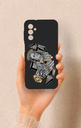 Samsung M13 Uyumlu Self Made Desenli Silikon Kılıf