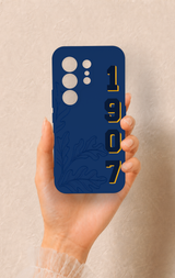 Tecno Camon 50 Uyumlu 1907 Palamut Desenli Silikon Kılıf