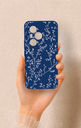 Honor 400 Pro Uyumlu İnce Yaprak Dalı Desenli Silikon Kılıf