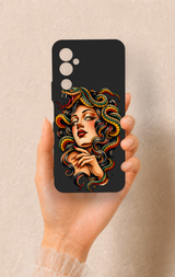 Tecno Pova Neo 2 Uyumlu Medusa Desenli Silikon Kılıf