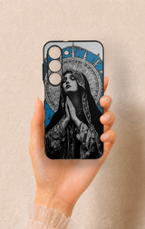 Samsung S23 Uyumlu Rahibe Desenli Silikon Kılıf