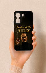 Redmi 13C Uyumlu Father Of The Turks Desenli Silikon Kılıf