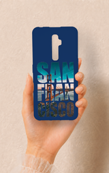 Oppo Reno 2Z Uyumlu San Francisco Desenli Silikon Kılıf