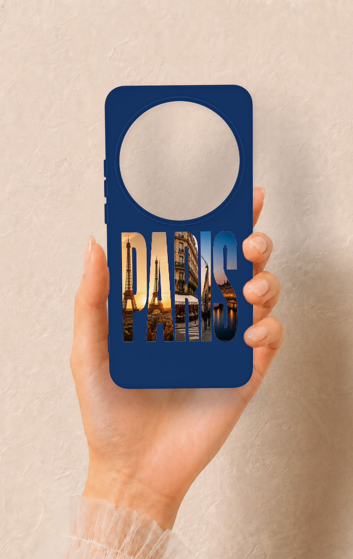 Xiaomi Mi 15 Ultra Uyumlu Paris Desenli Silikon Kılıf