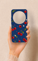 Xiaomi Mi 15 Ultra Uyumlu Kiraz Papatya Desenli Silikon Kılıf